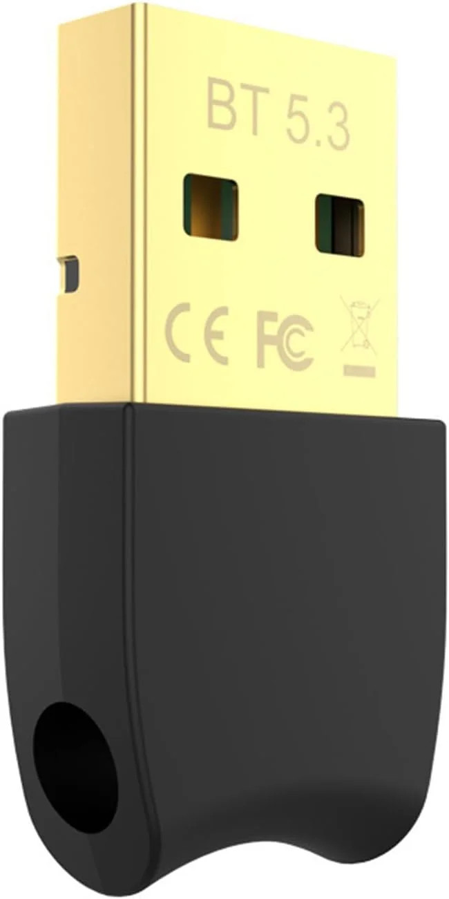 Ultra-Compact Bluetooth 5.3 USB dongle - Reliable Connectivity for Windows/Linux