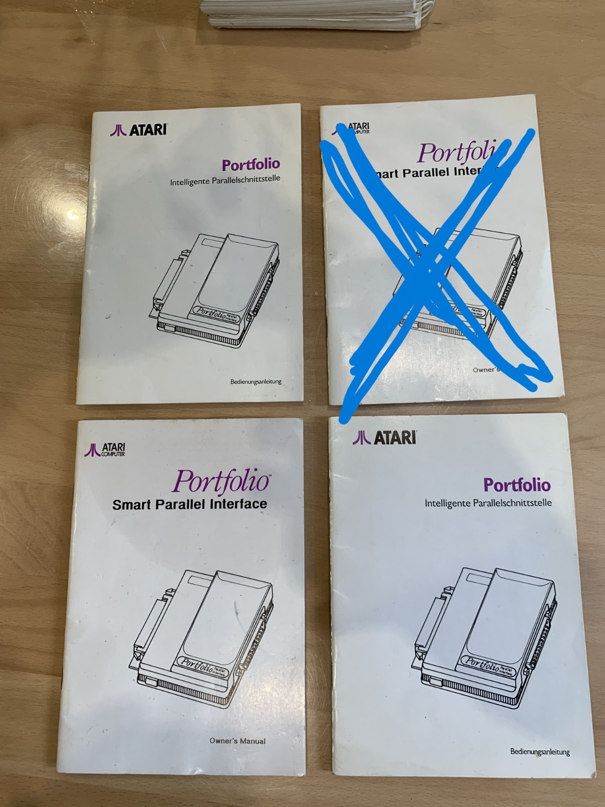 1x ATARI PORTFOLIO HPC-101 - manual