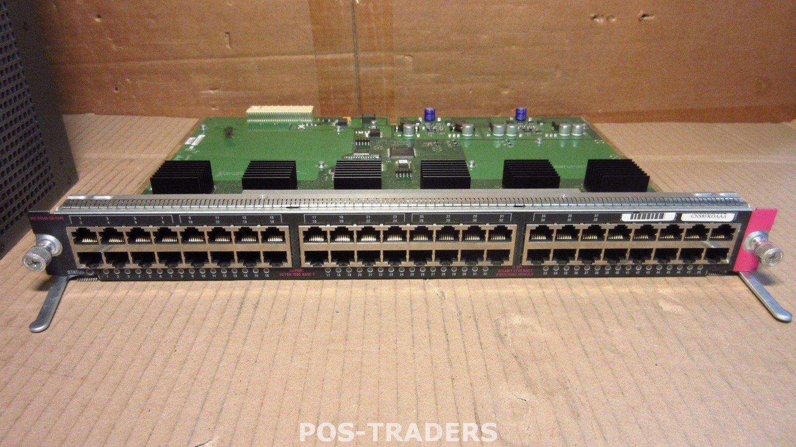 Cisco WS-X4548-GB-RJ45 48-Port 10/100/1000 Module FROM CISCO 4506