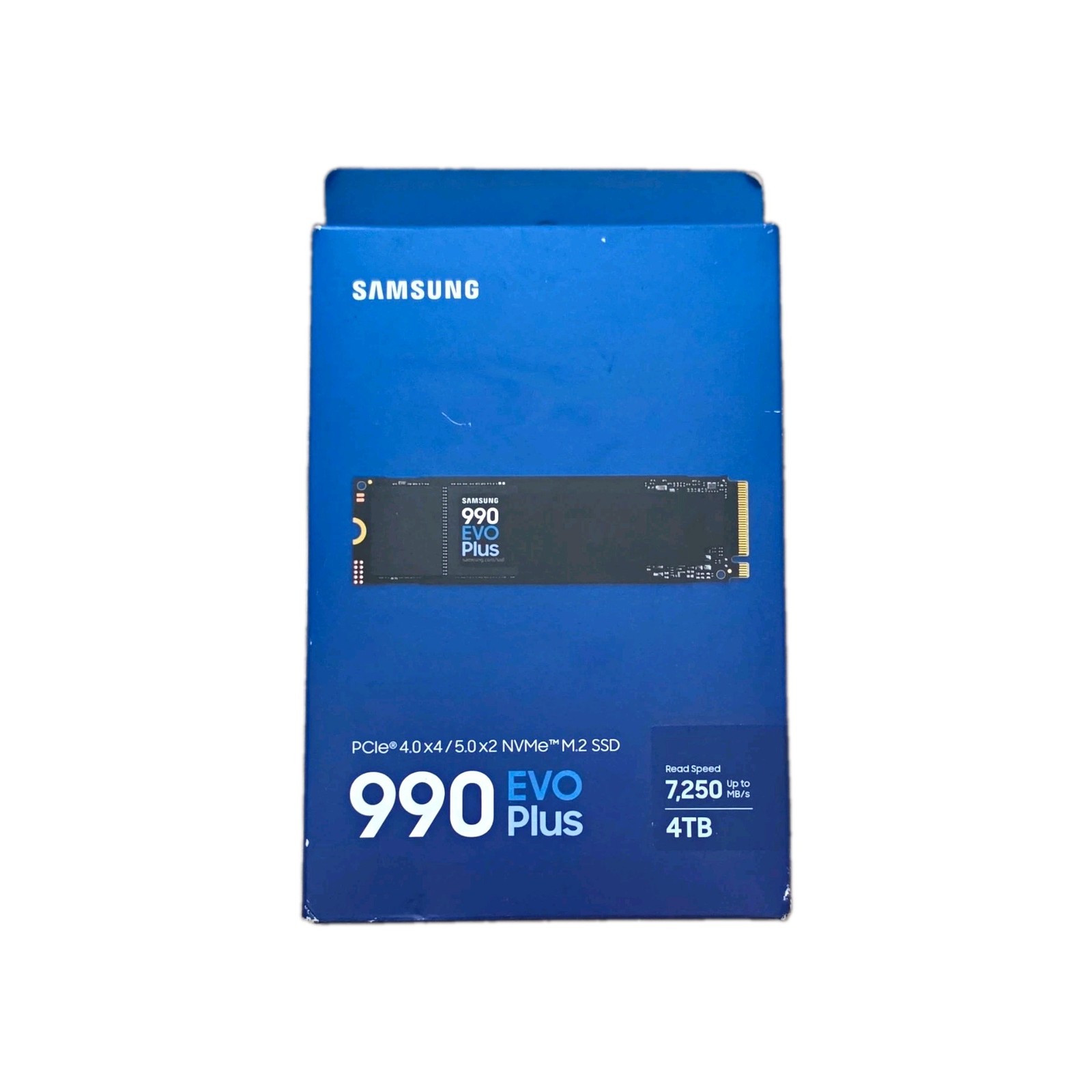 Samsung 990 EVO Plus 4TB M.2 NVMe PCIe Internal SSD 7250MB/s Read