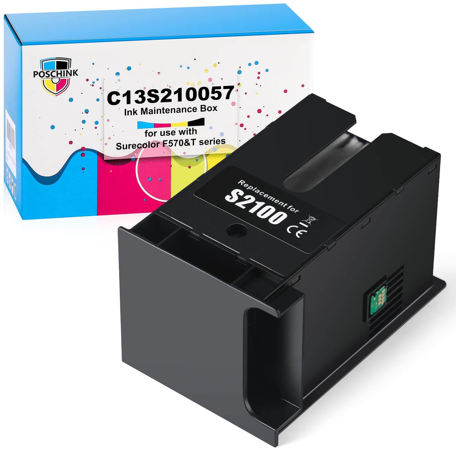 F570 Maintenance Box Tank C13S210057 SC13MB S2100 for Surecolor SCF570 Pro