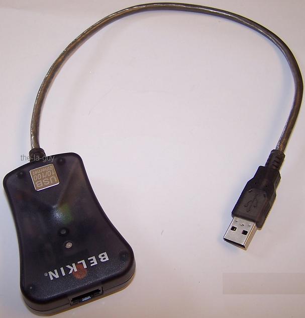 Belkin F5D5050 USB to 10/100 Ethernet Network Adaptor