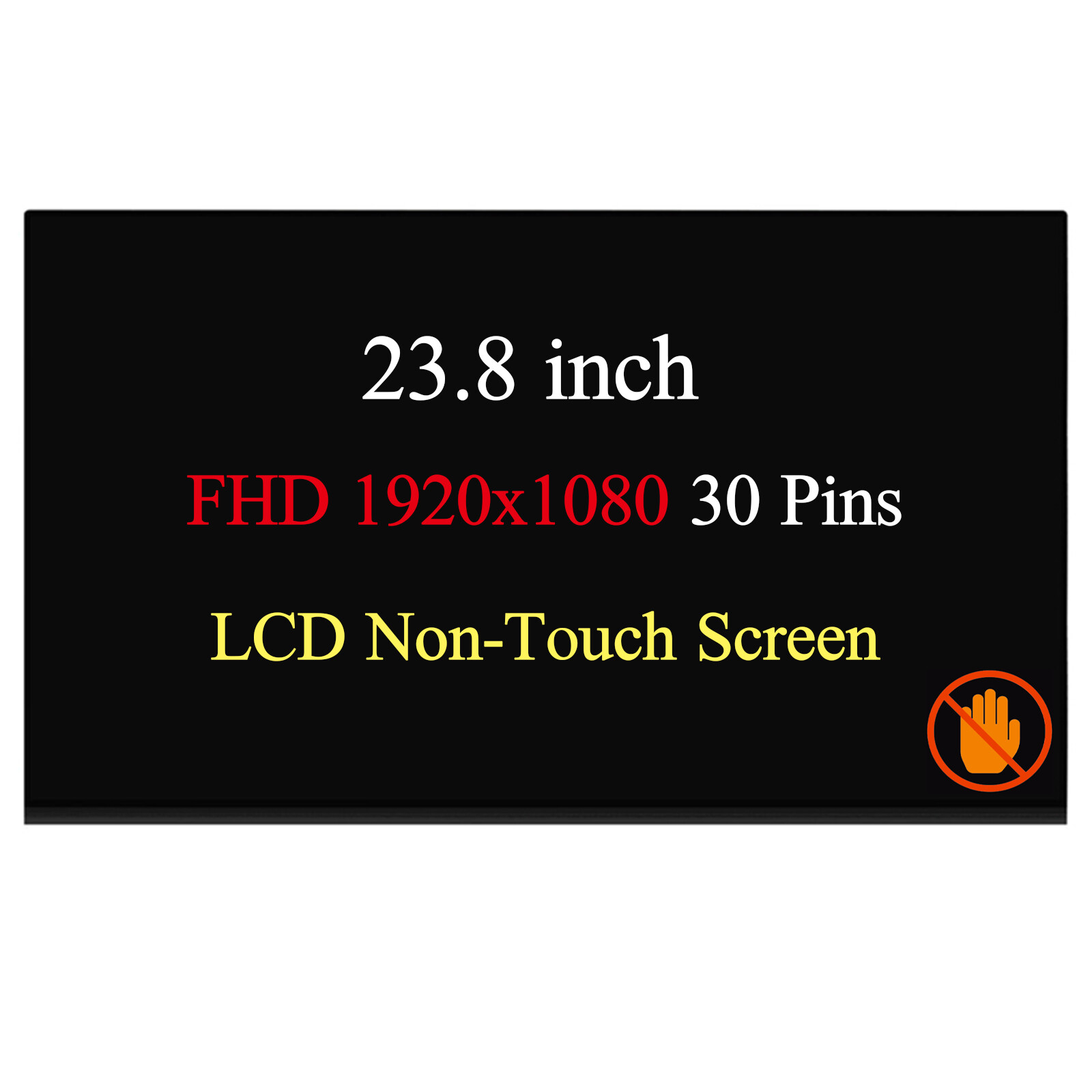 23.8" for HP AIO 6091L-3795A LCD Non-Touch Screen Replacement FHD M238HCA-L3Z
