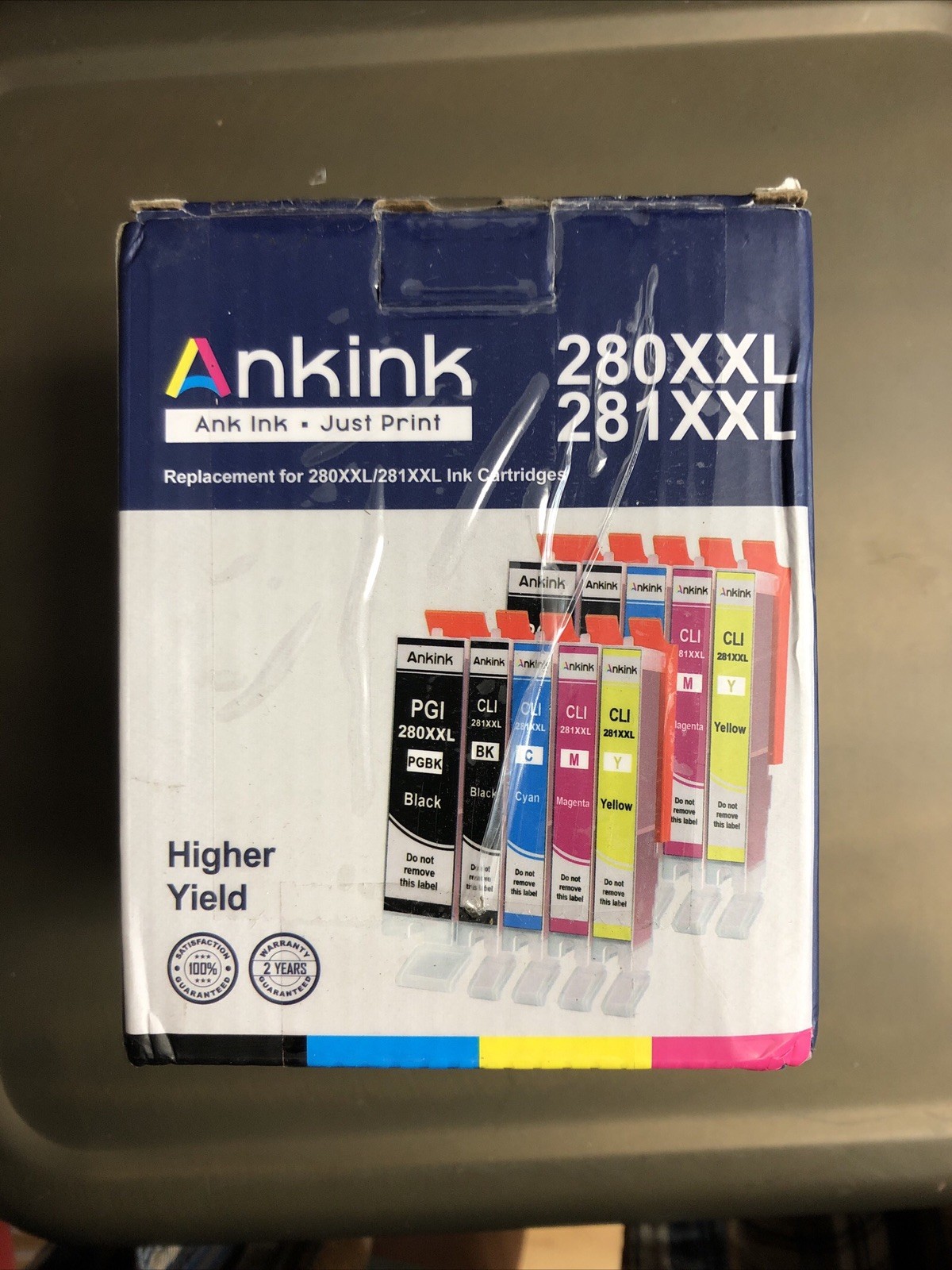 Ank Ink 280XXL/281XXL Replacement Ink Cartridges New In Box