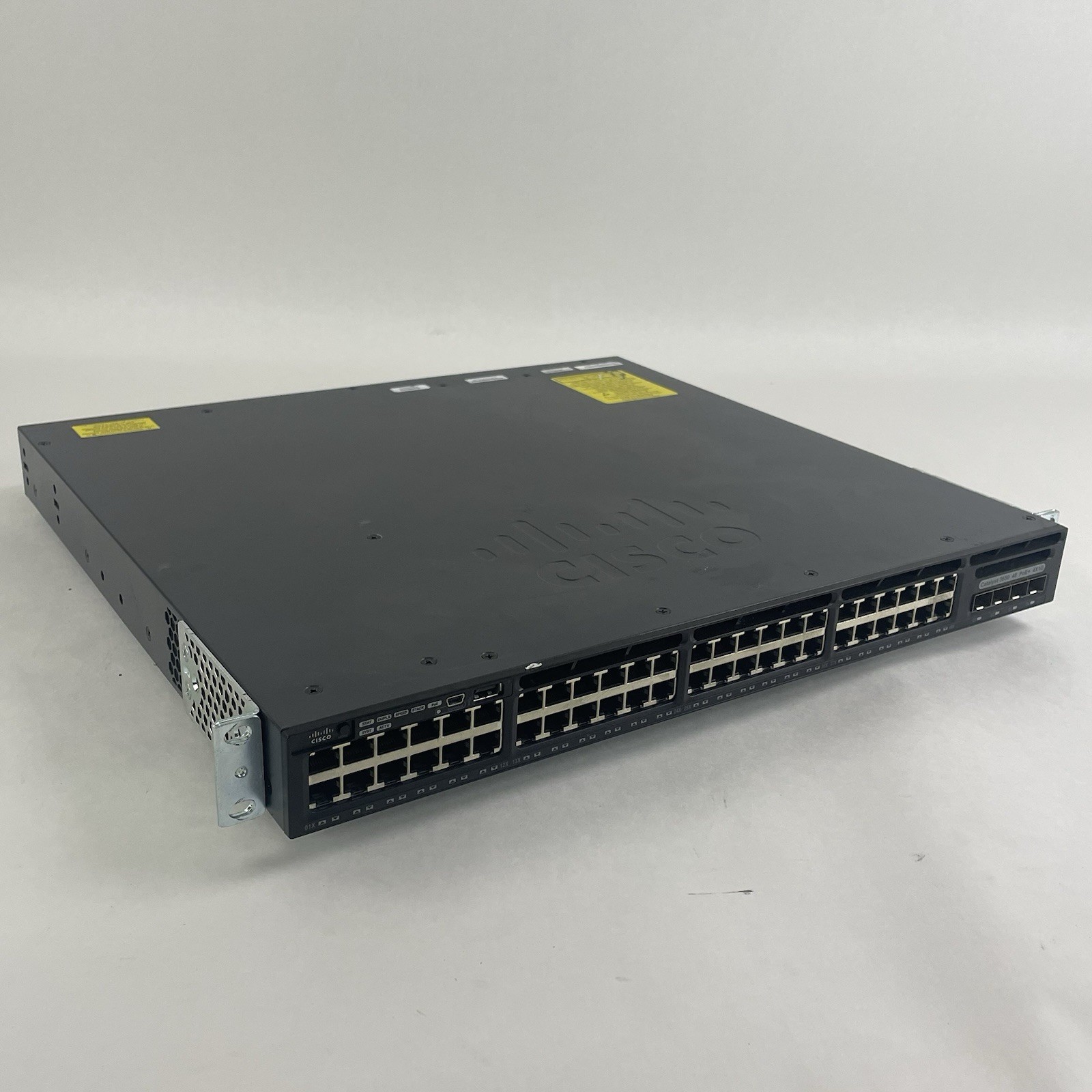 Cisco WS-C3650-48PS-S V05 Tested & Reset 2X PSU