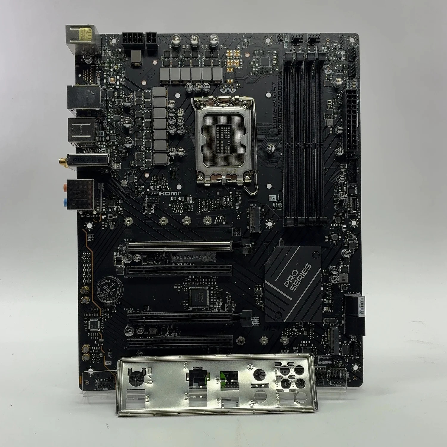 MSi Pro B760-VC WiFi LGA 1700 ATX Intel DDR5 Motherboard