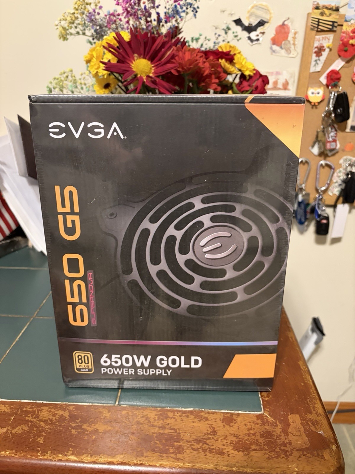 EVGA 550 GA ATX Power Supply 550W 80plus Gold Rated PSU Factory Sealed
