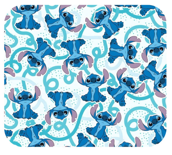 Blue Stitch Mouse Pad Thick 9" x 7" Non-Slip Mousepad (Unofficial)