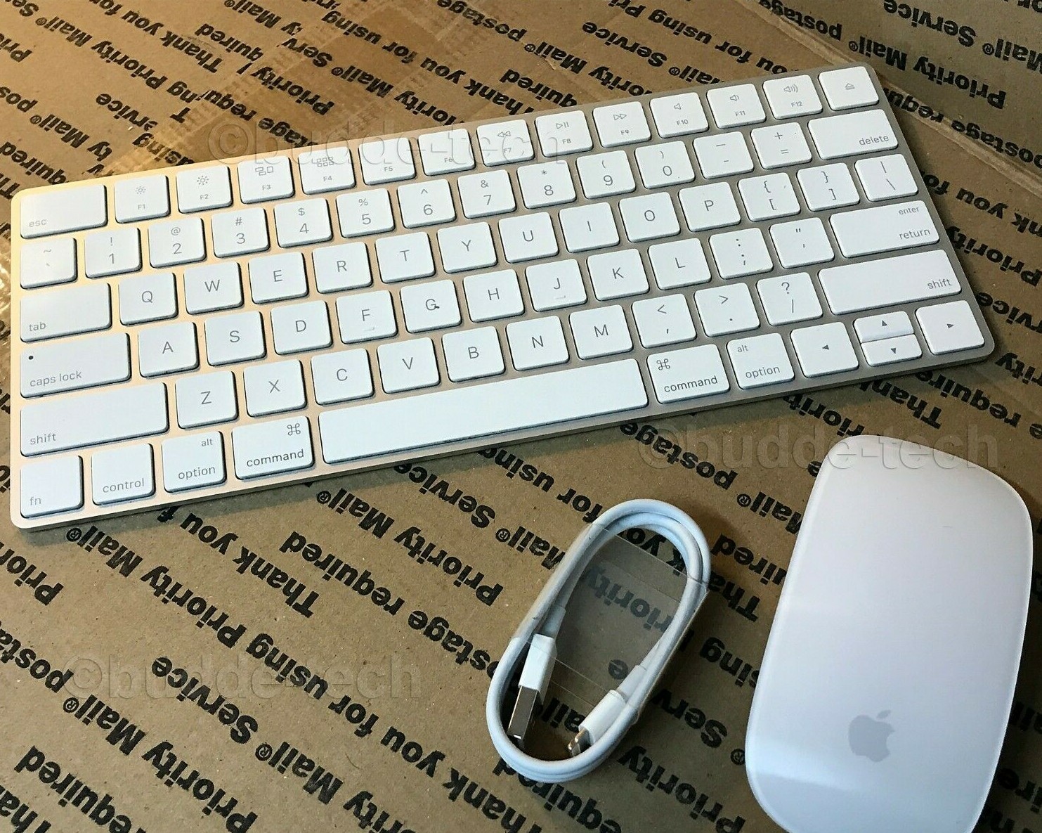 GENUINE APPLE WIRELESS MAGIC KEYBOARD & MOUSE 2 *2nd Gen Rechargeable Version* 