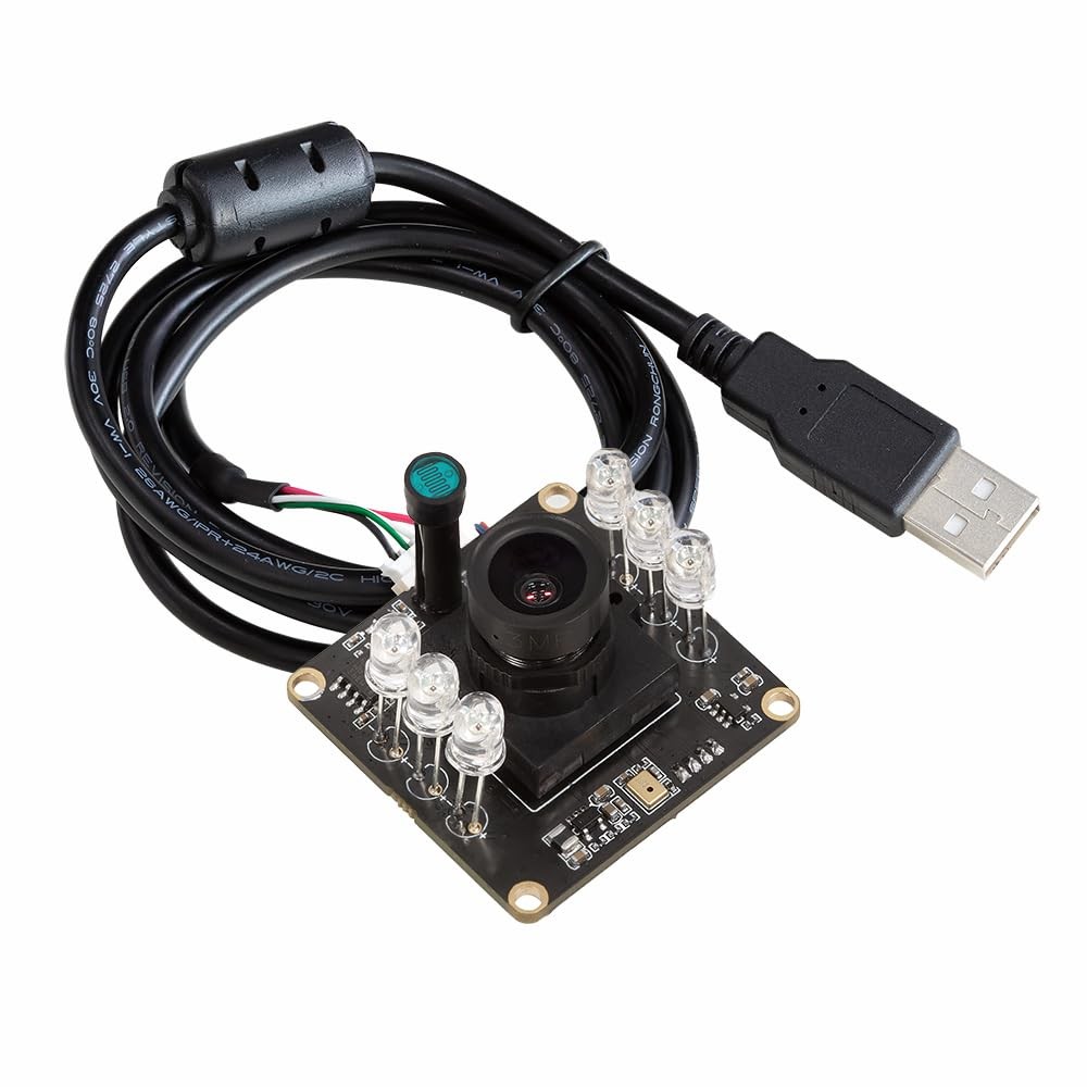 Arducam 1080P Day & Night Vision USB Camera for Computer, 2MP Automatic B0205 