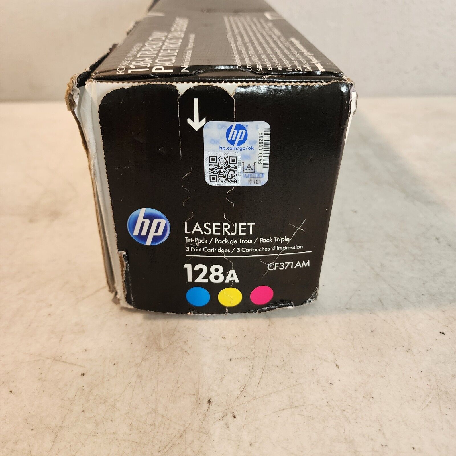 HP CE323A 128A Magenta Toner For CM1415 CP1525 Genuine New OEM Sealed Box