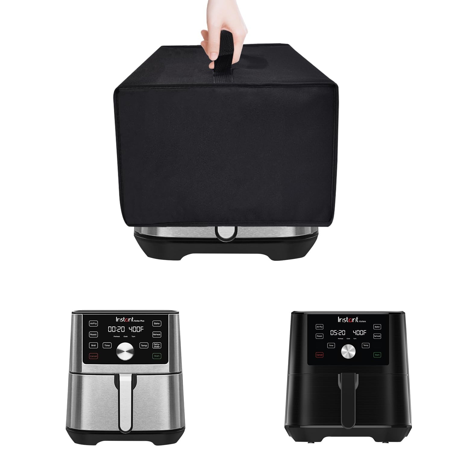 Fryer Cover Waterproof Heat-Resistant Dust-proof Airfryer Dust Cover Case for...