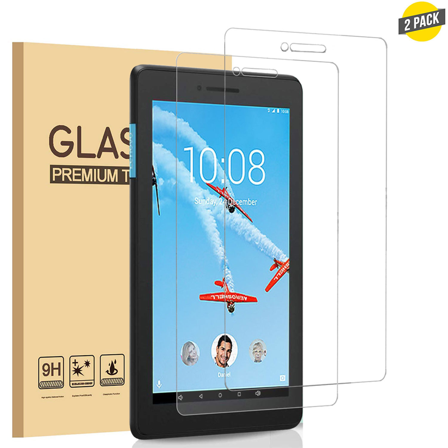 (2 Pack) Lenovo TAB M8 Tempered Screen Protector for TAB M8 8" Tablet 2023/2022