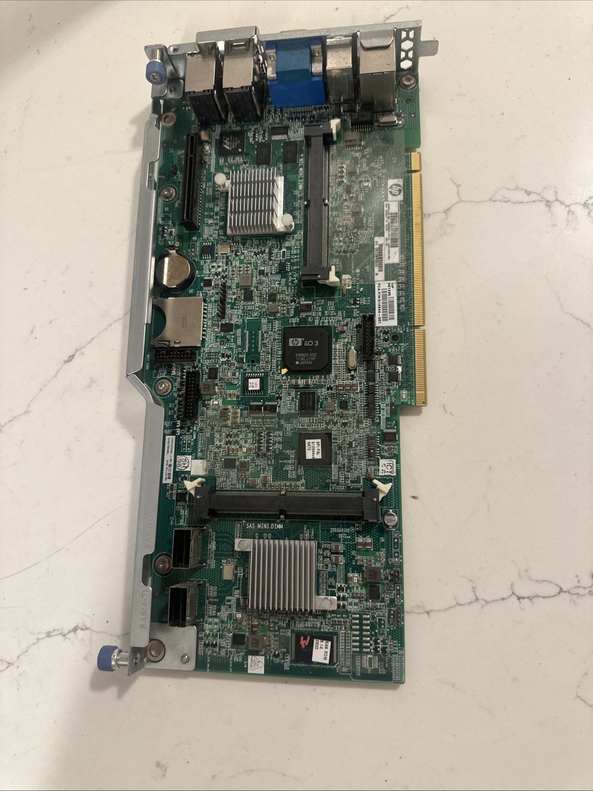 HP ProLiant DL580 G7 SPI Motherboard Interface Board 591199-001 512843-001 