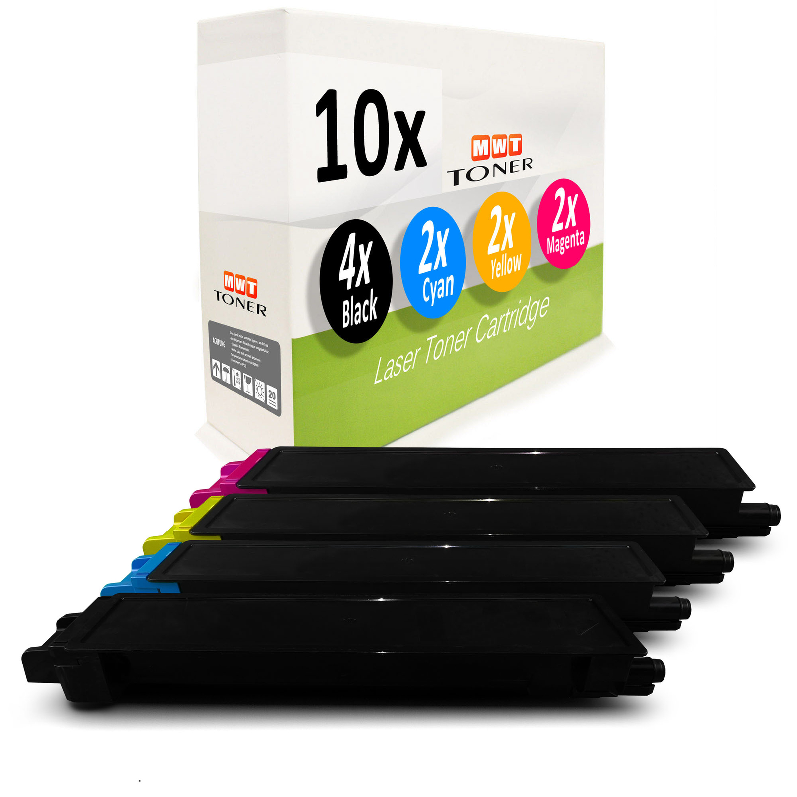 10X MWT Cartridge For Kyocera Copystar CS306CI Bulk Pack