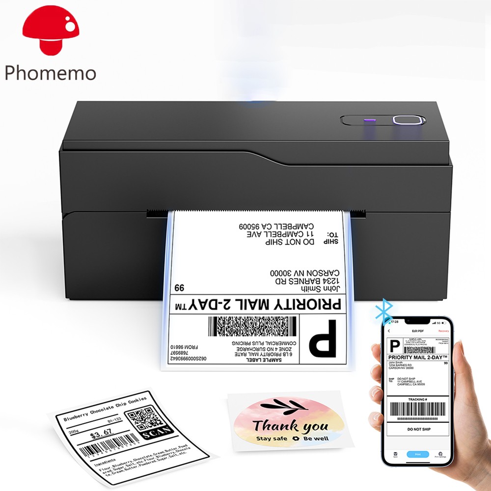Phomemo Bluetooth Thermal Printer Shipping Printer for Amazon, Ebay, Shopify