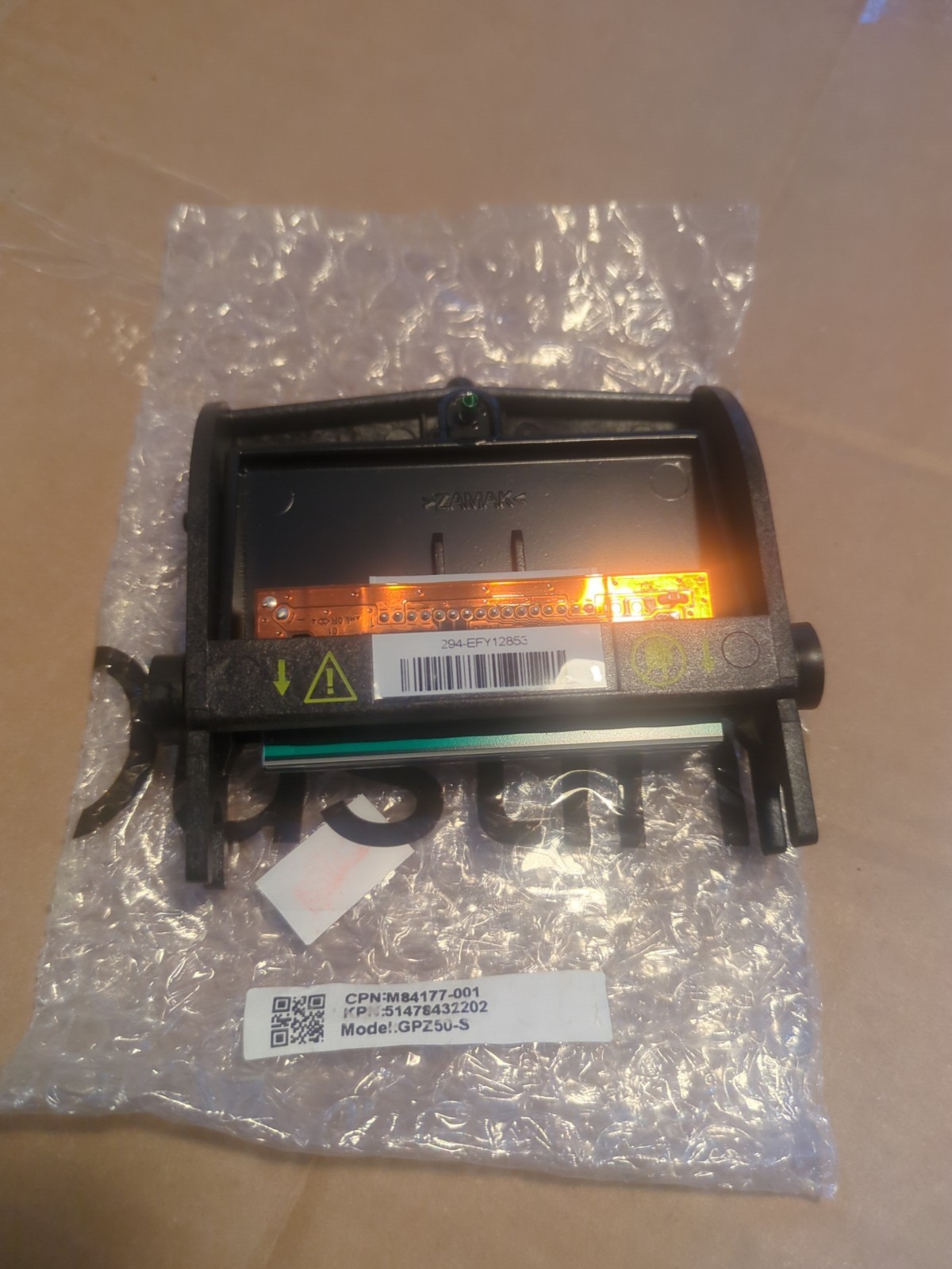 Evolis Printhead, open box never used, Primacy Zenius