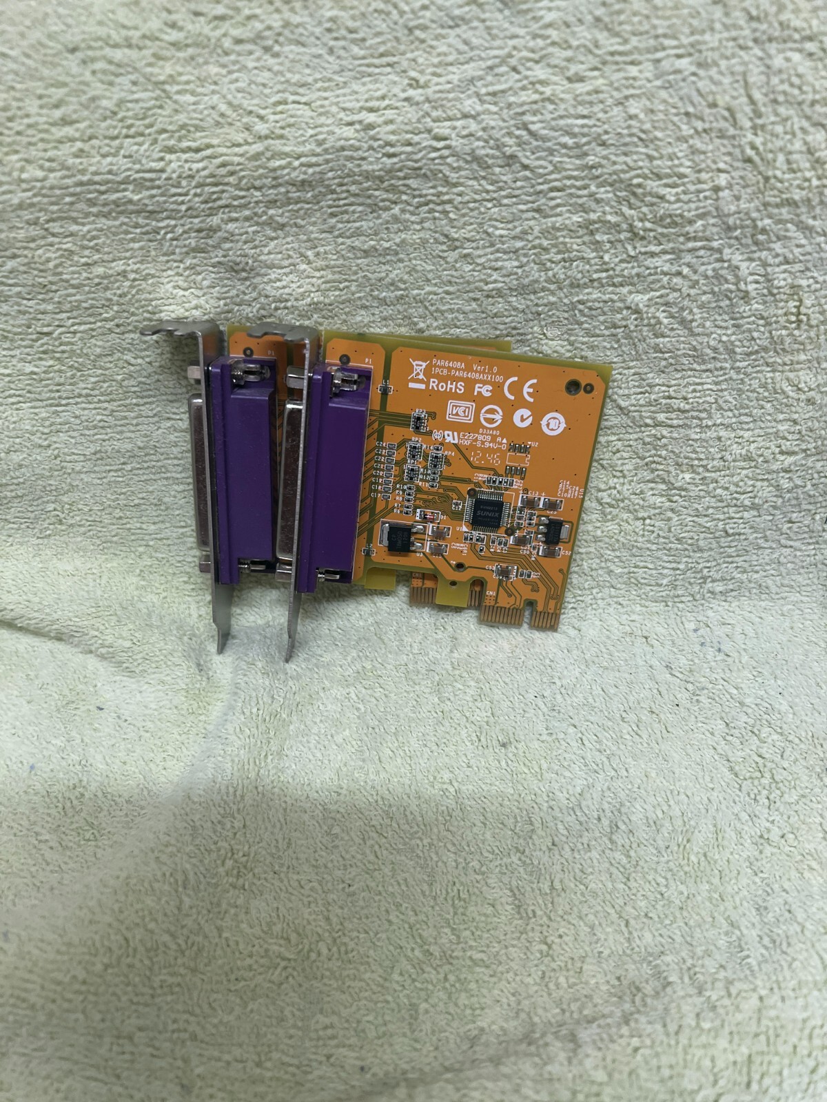 Lot 2 Dell OptiPlex VG832 1-Port PCI-e Port Expansion