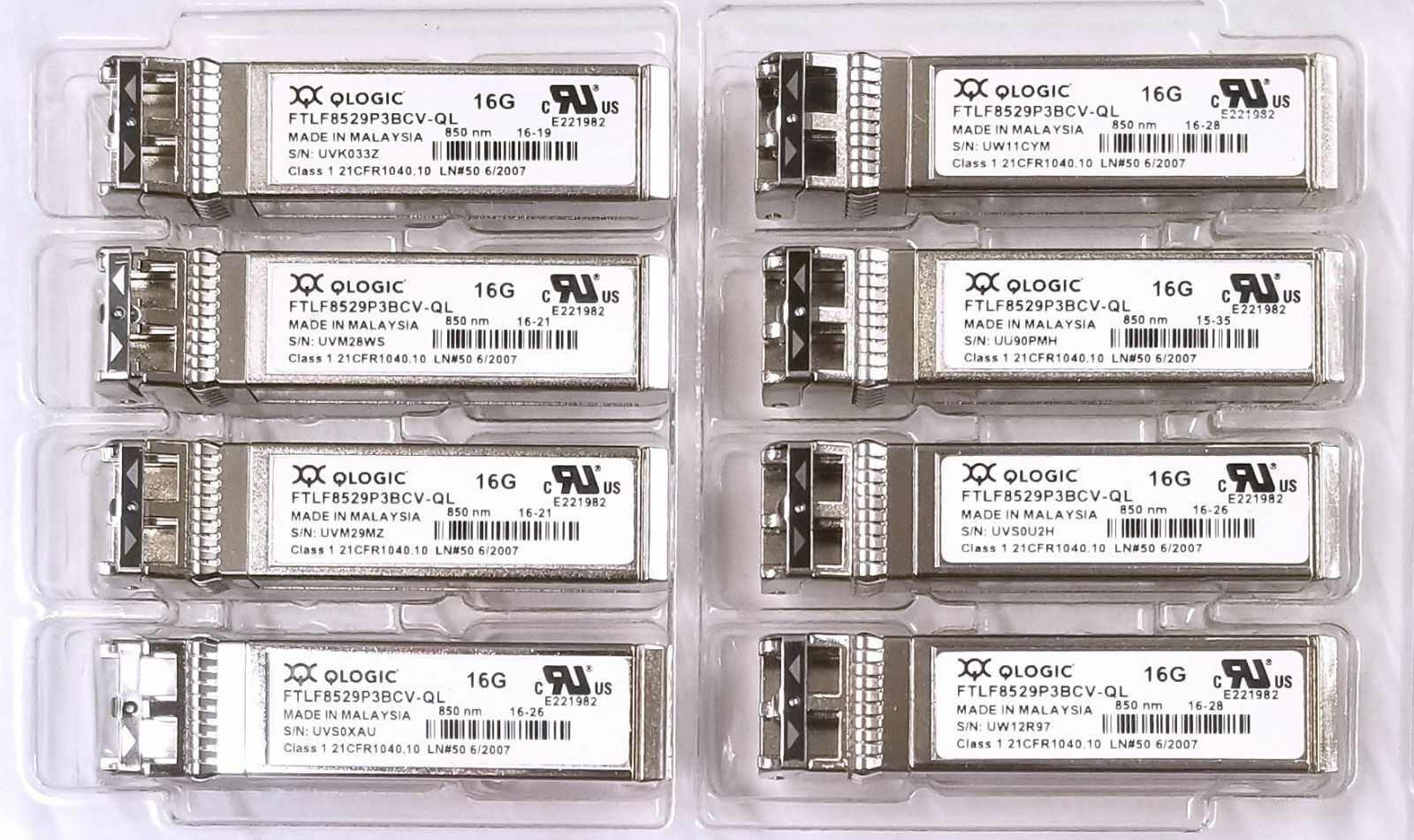 Finisar / Qlogic 16G Fibre Chanel SFP+ Transceiver FTLF8529P3BCV-QL