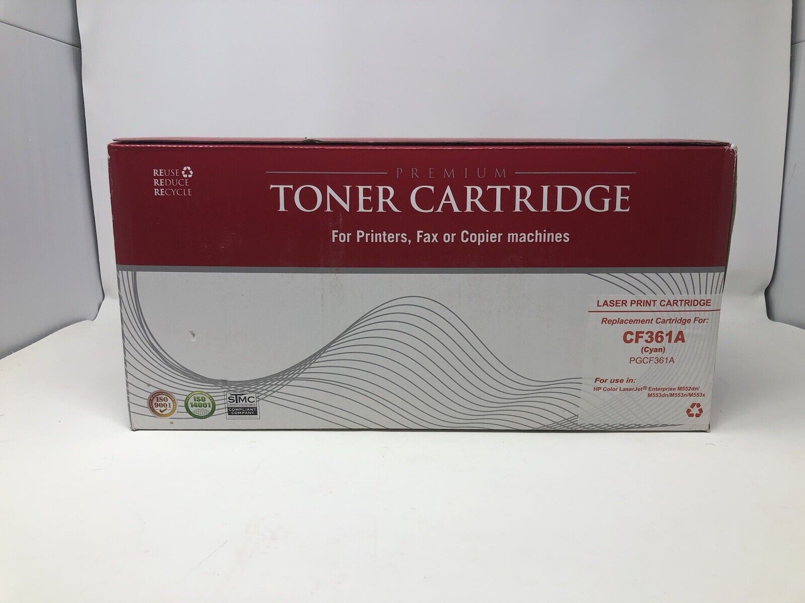 Premium Toner Cartridge Lot CF363A (Open Box); CF362A and CF 361A (New)