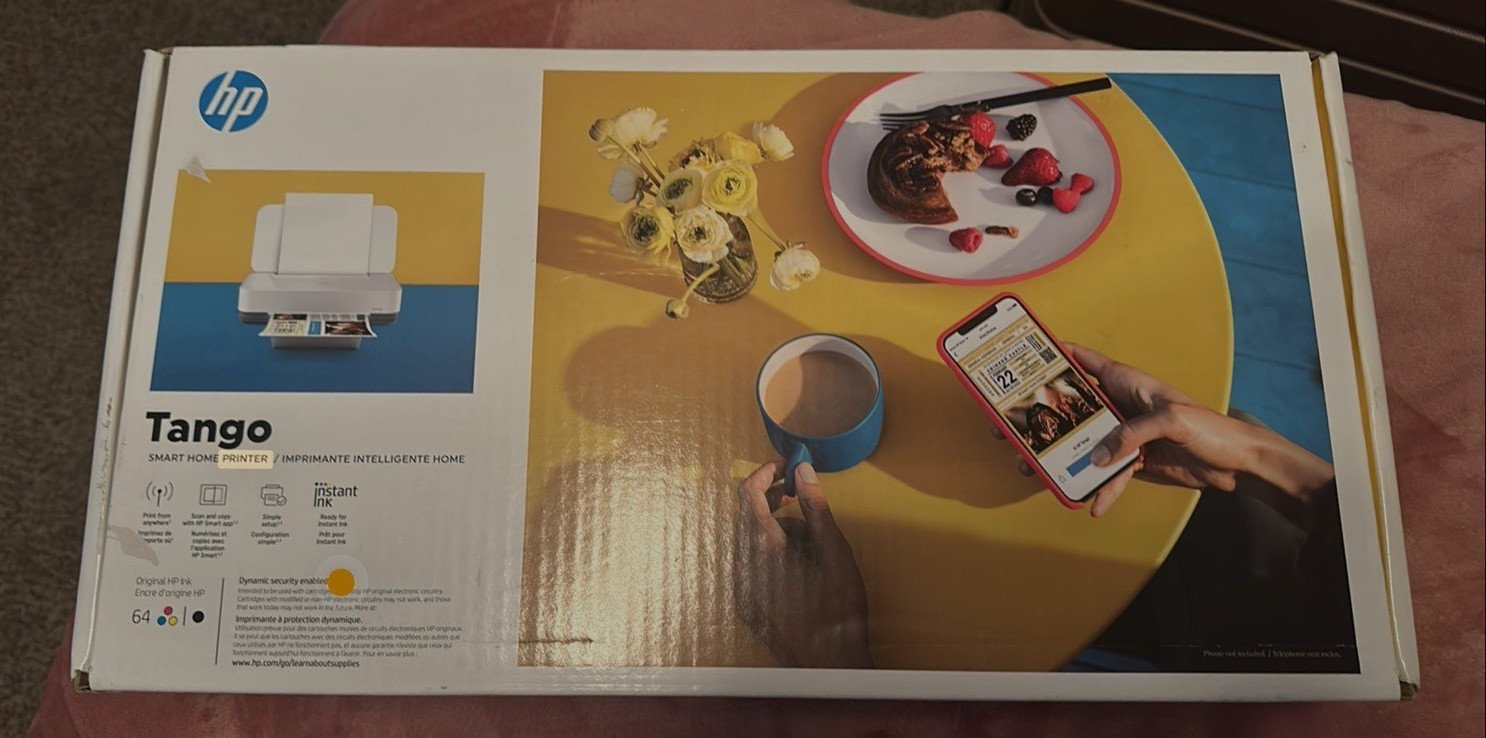 HP Tango Wireless Color Inkjet Standard Printer Networkable 2RY54A