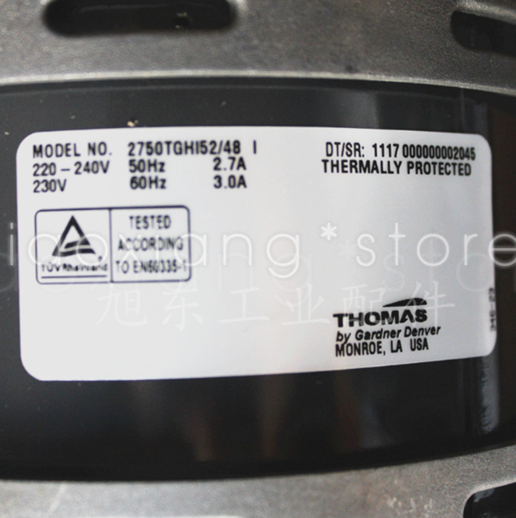 QTY:1  S2755TGHI52/48 Nitrogen Generator Air Pump Replacement for 2750TGHI52/48