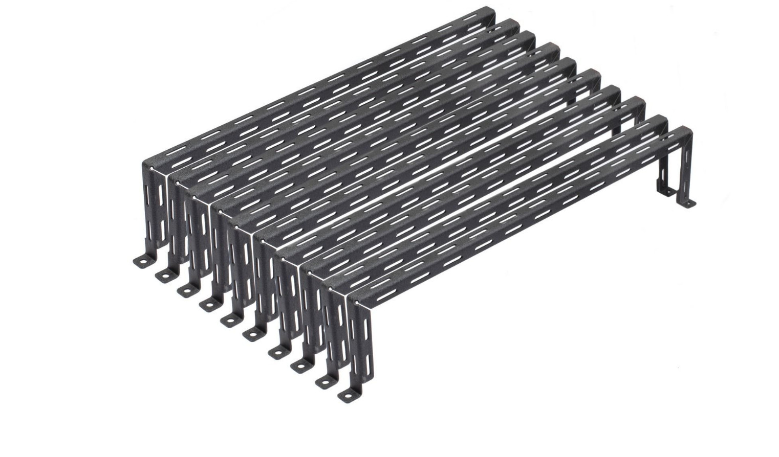Middle Atlantic (LBP-4A) L-Shaped 4" Offset Lacer Bar 19-Inch(10 Pack)