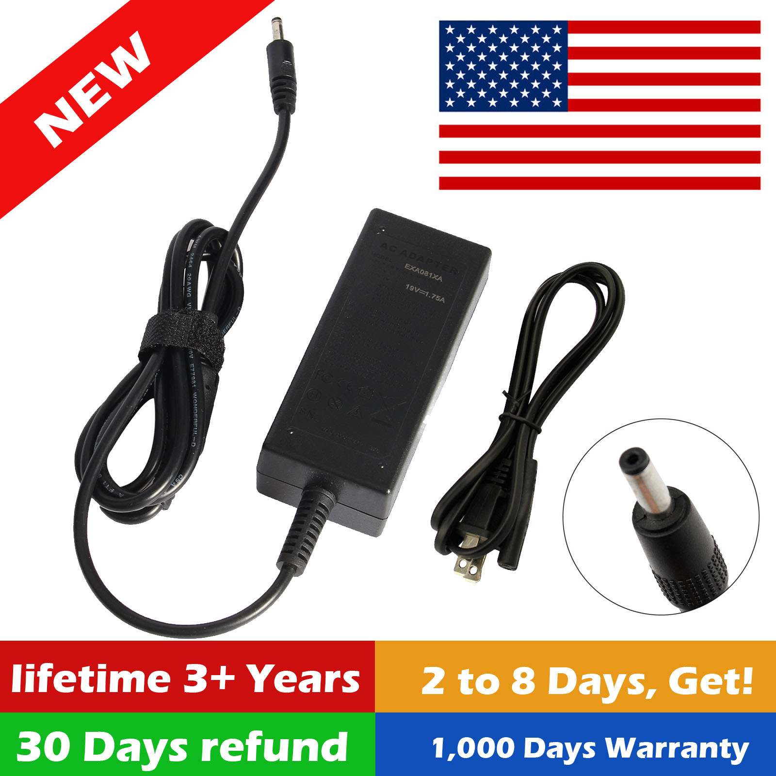 AC Adapter Charger Asus Chromebook C200MA C200MA-DS01 C300 C300M C300MA / Cord
