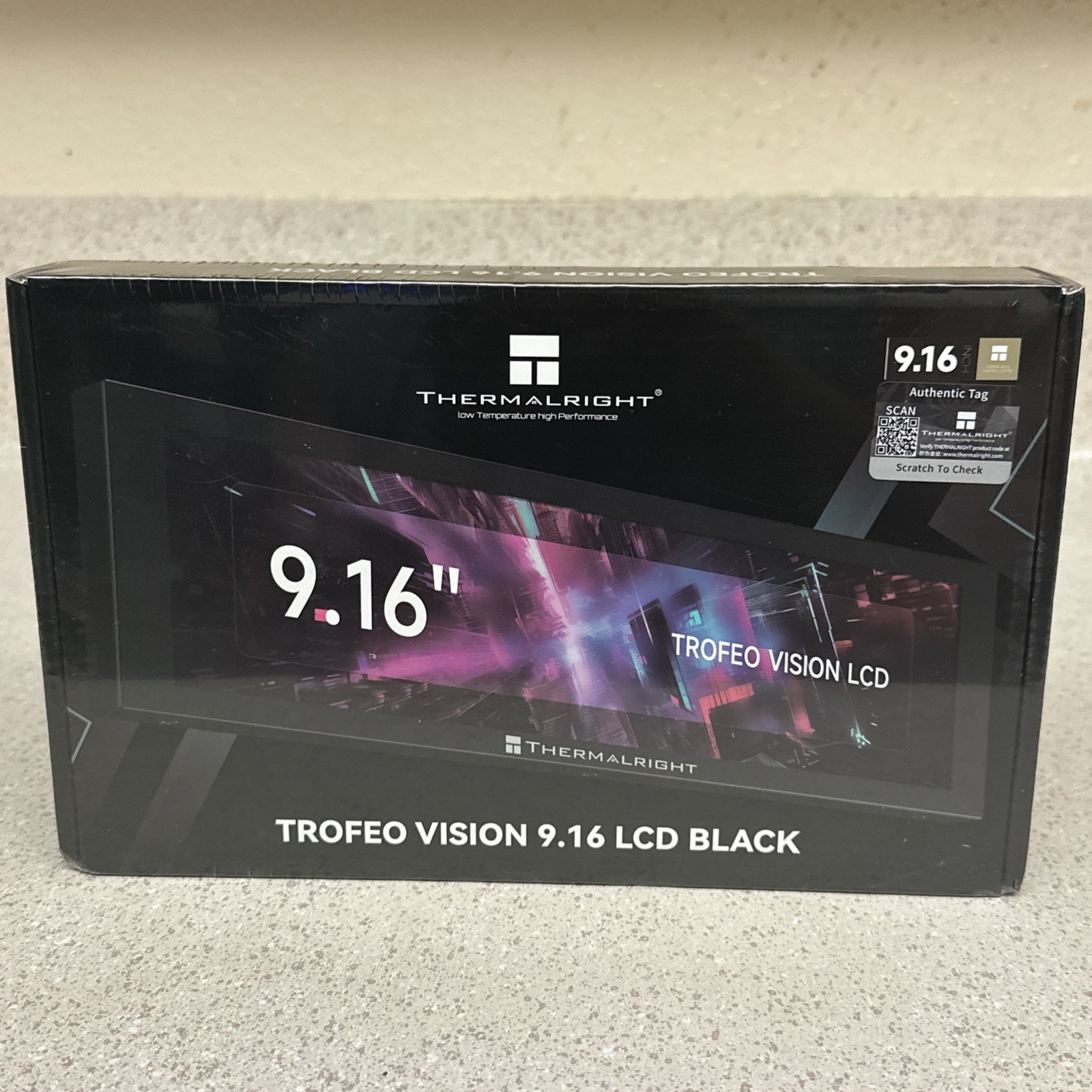 Thermalright Trofeo Vision 9.16" LCD Black Display