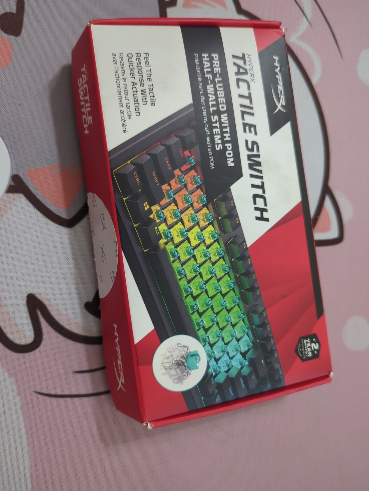 Set of HyperX Tactile Switches