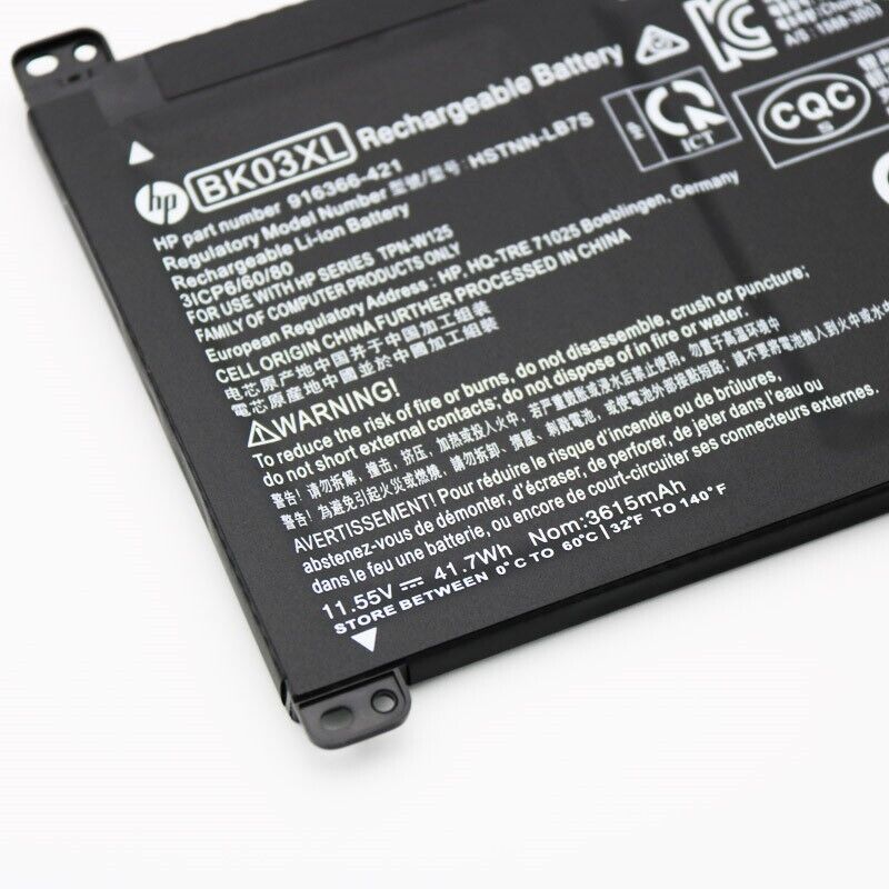 Genuine 41.7Wh BK03XL Battery For HP Pavilion X360 14m-ba011dx 14m-ba013dx NEW