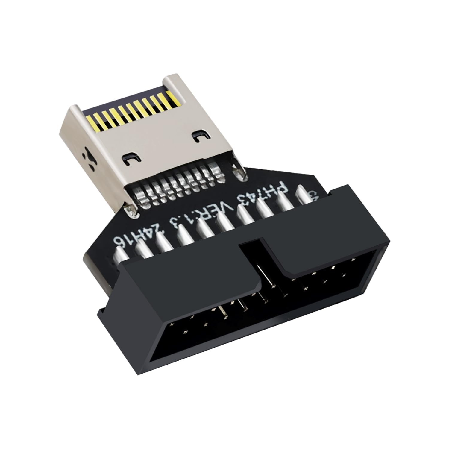 USB 3.0 Front Panel Header Adapter to USB 3.0 19/20Pin Motherboard Adapter to...