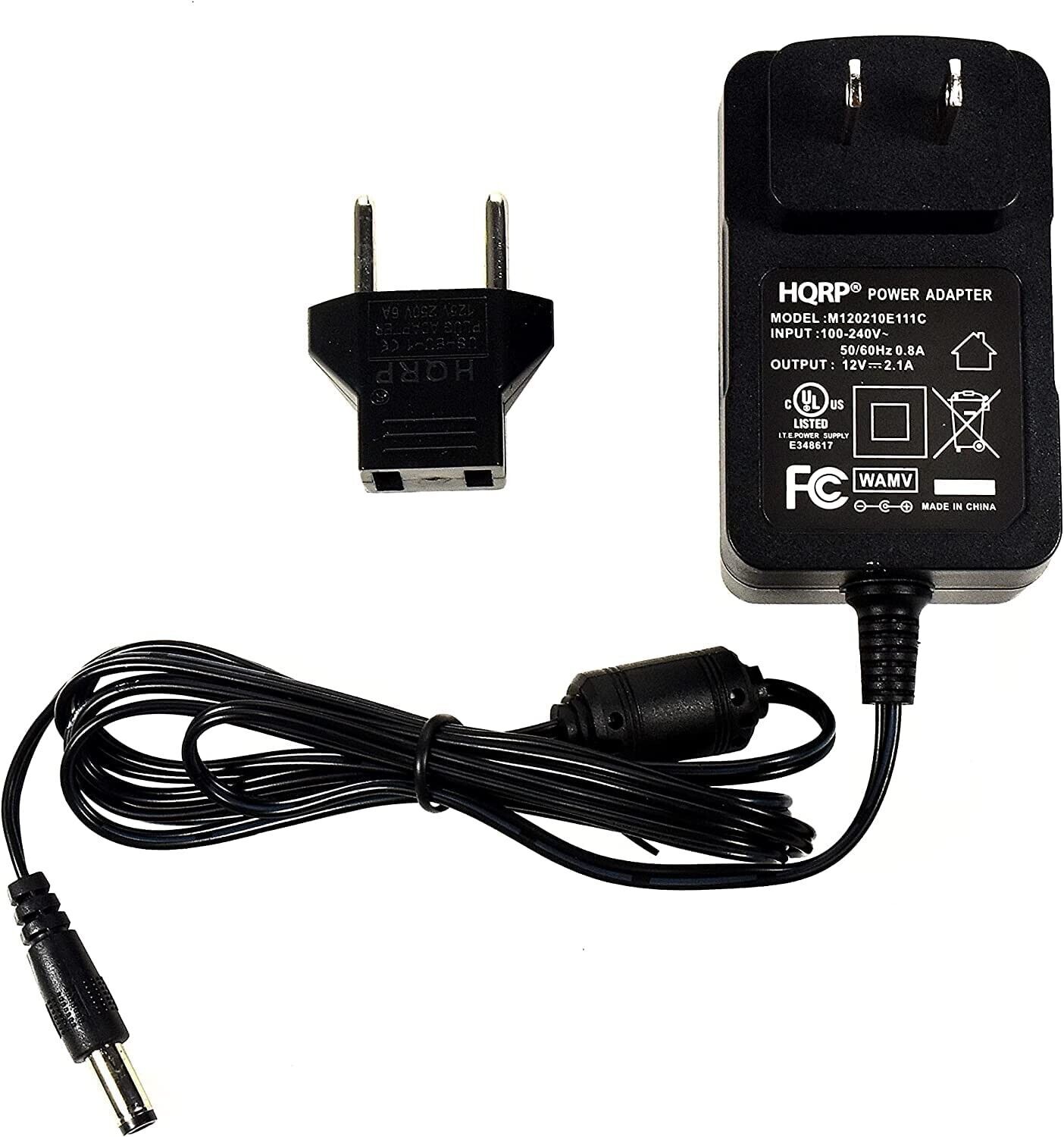 HQRP AC Adapter for Western Digital WD WD6400H1U00 WD7500H1U00 WD10000H1U00