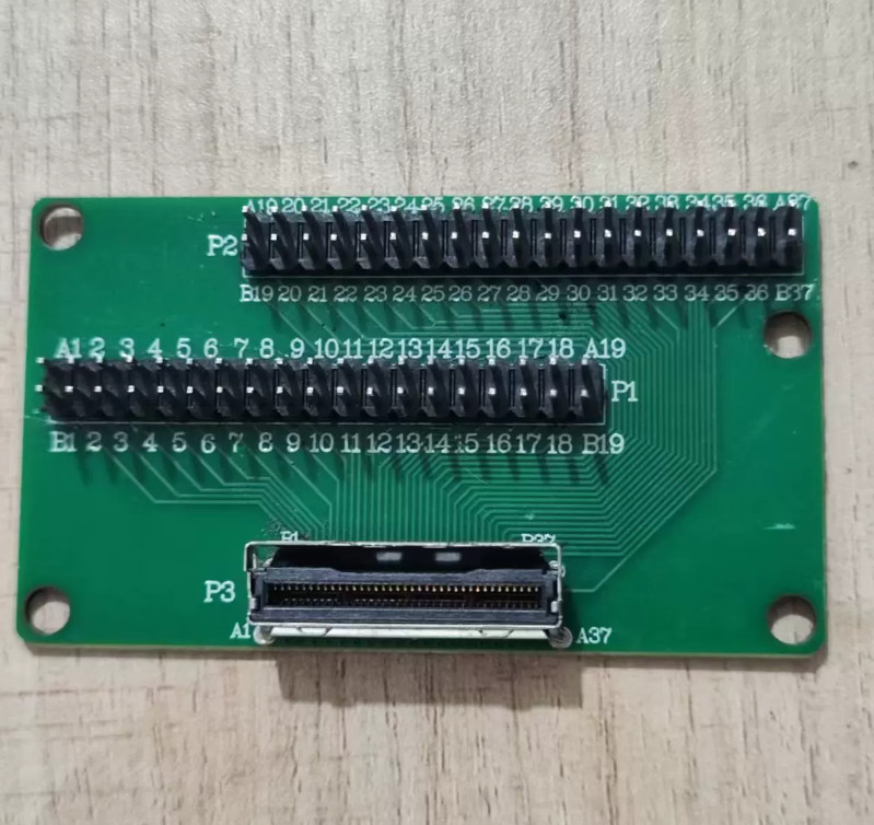SFF‑8654 MCIO 74P 8I Slimline SAS Test Breakout Board Female Socket Adapter