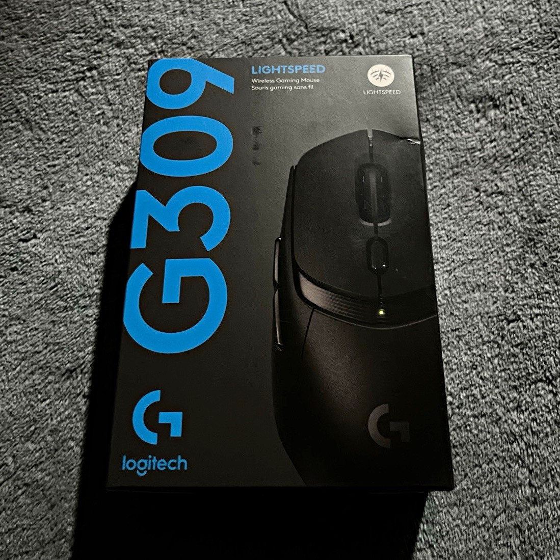 Logitech G309 LIGHTSPEED Wireless Bluetooth Optical Gaming Mouse, Black