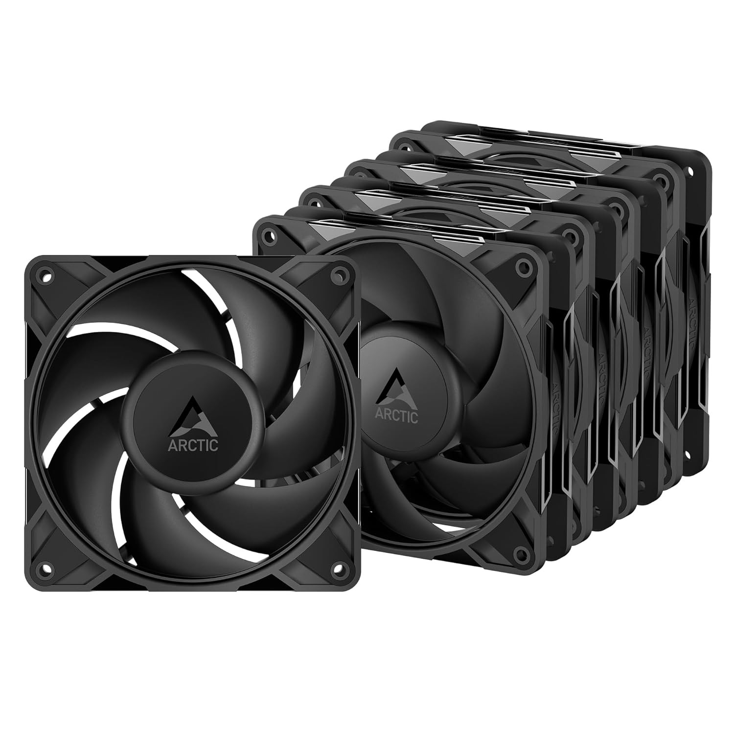 Arctic P12 Pro PST LN PWM | 120 mm | 2000 rpm | 4-Pin Case Fan (Black) - 5Pcs