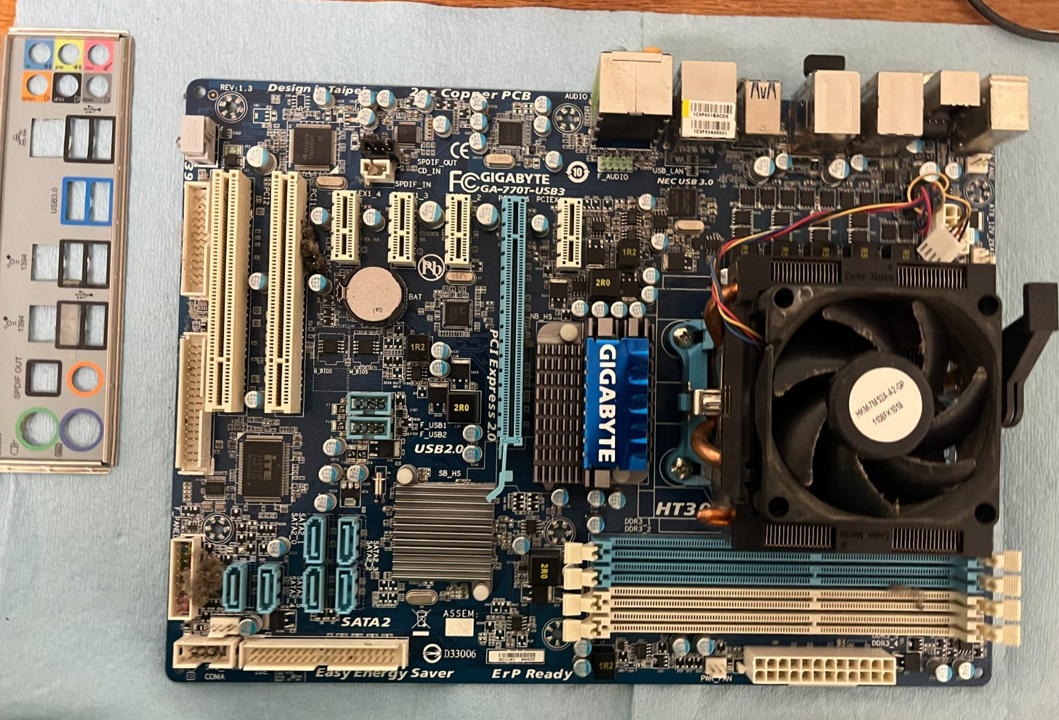 GIGABYTE GA-770T-USB3 Motherboard  AM3