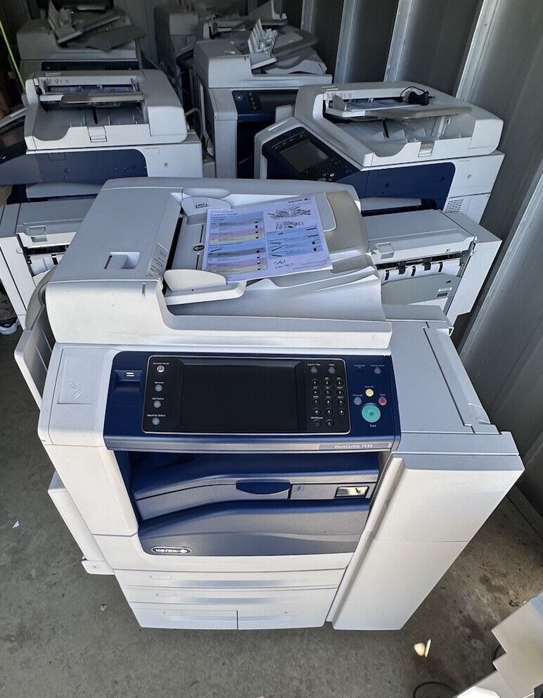 Used Xerox WorkCentre 7556 Multifunction Device 55 PPM