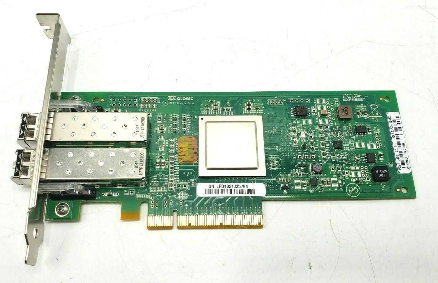 IBM 42D0512 Qlogic 8Gb Fiber Channel Dual Port PCI - TESTED w/ WARRANTY