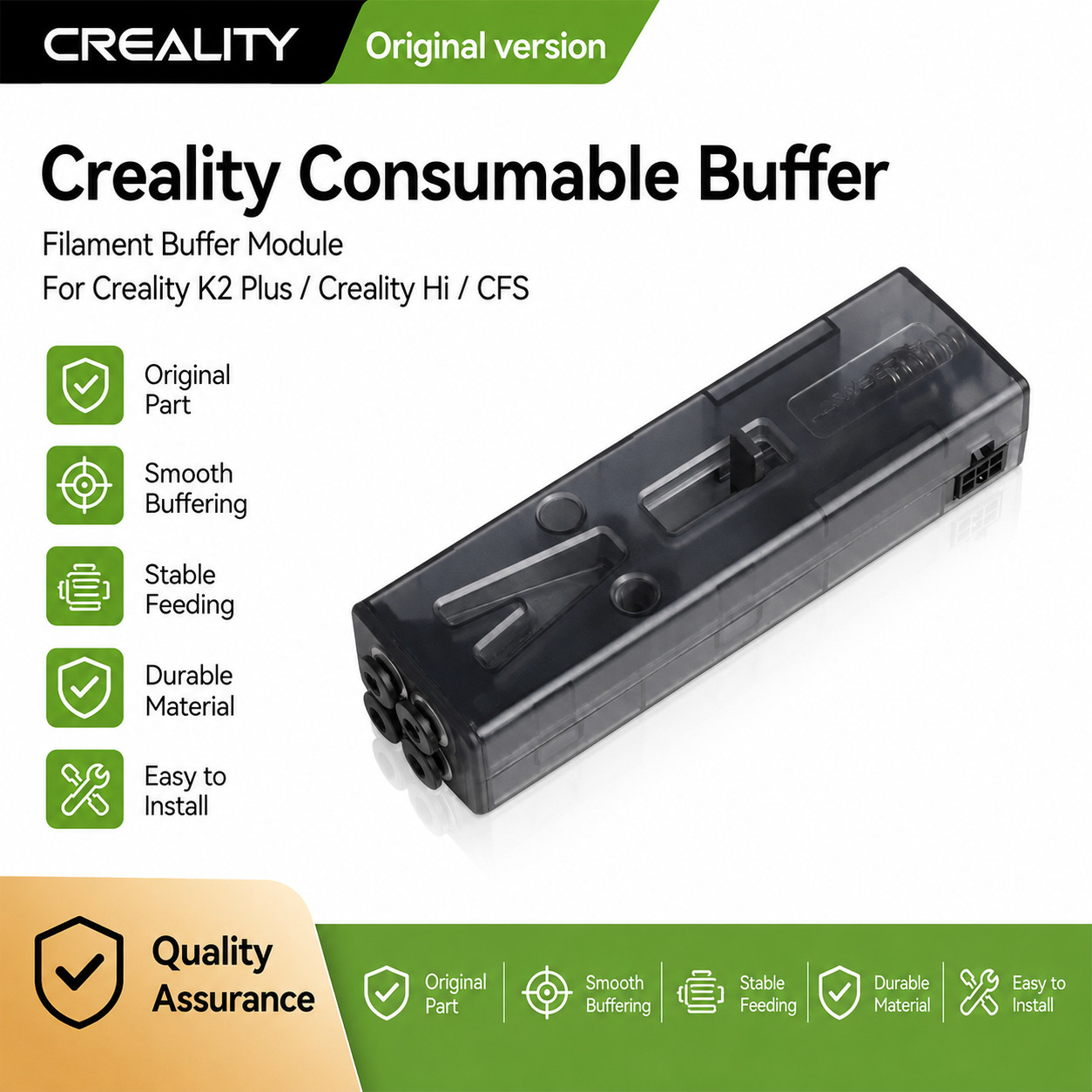 Original Creality 3D K2Plus/Creality Hi/CFS consumable buffer