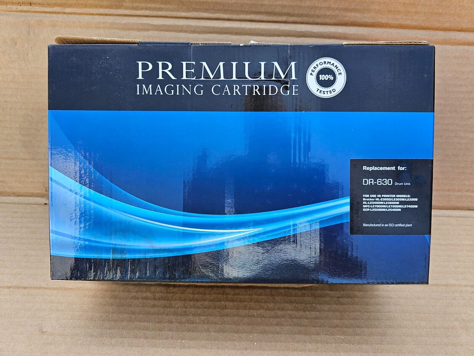 Premium Imaging Cartridge Fits Brother DR630 Drum Unit - Black New Open Box