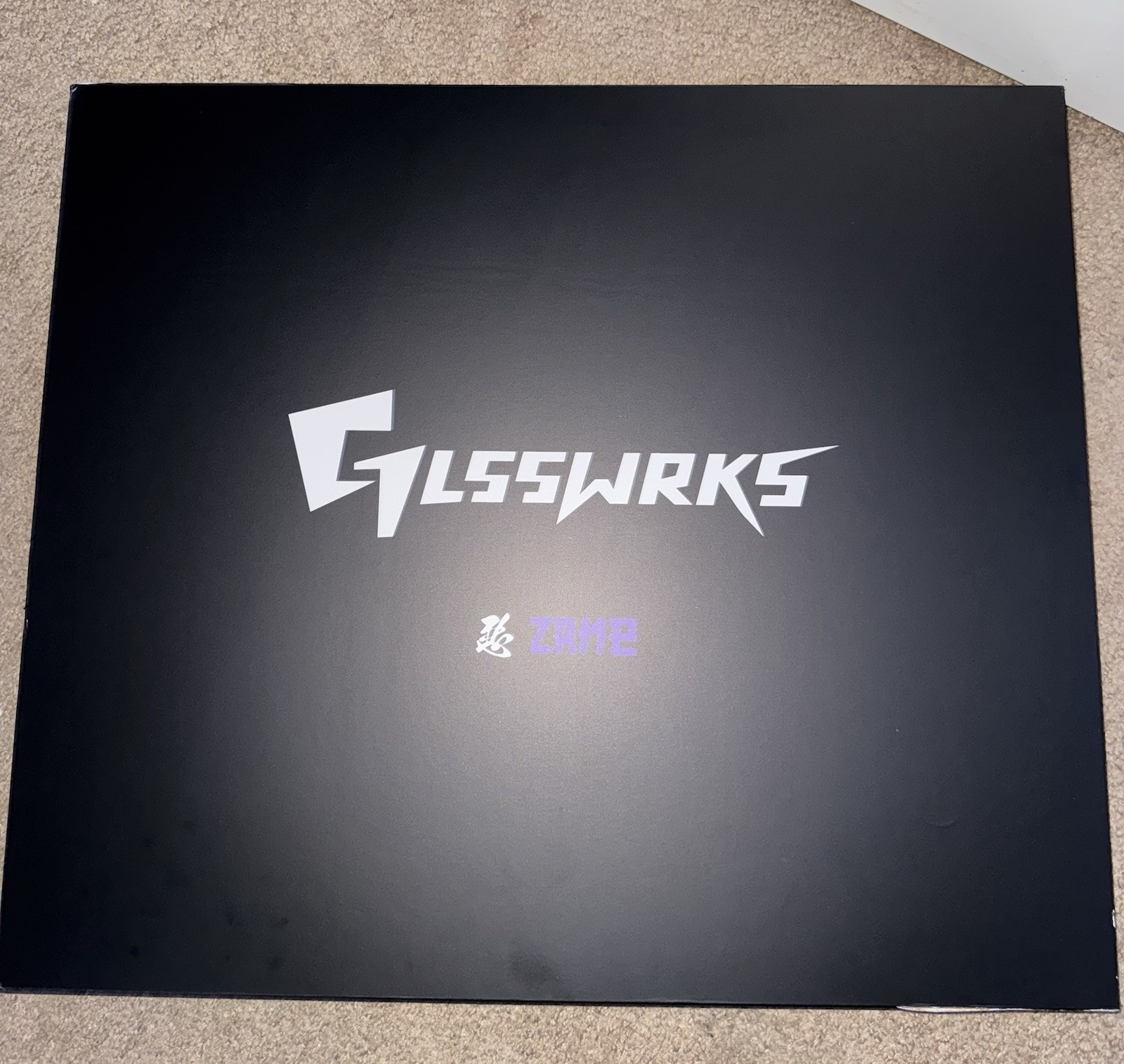 GLSSWRKS Zane Glass Mousepad Japan edition RARE
