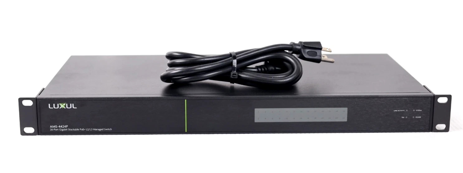 Luxul Ams-2624p AV Series 26 Managed Switch