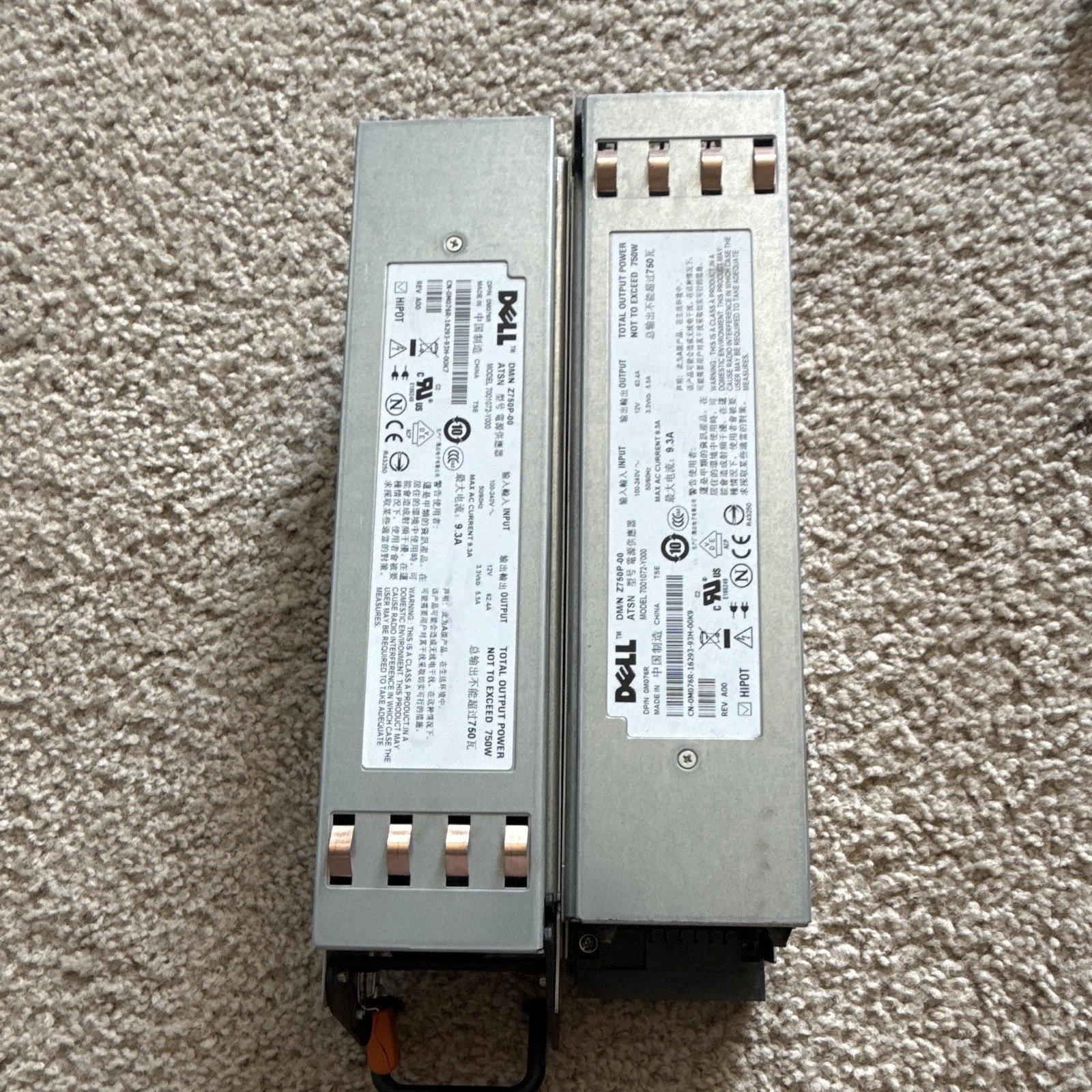 Dell R760/R750 EMC 1800W Hot-Plug Power Supply Units N750P-00