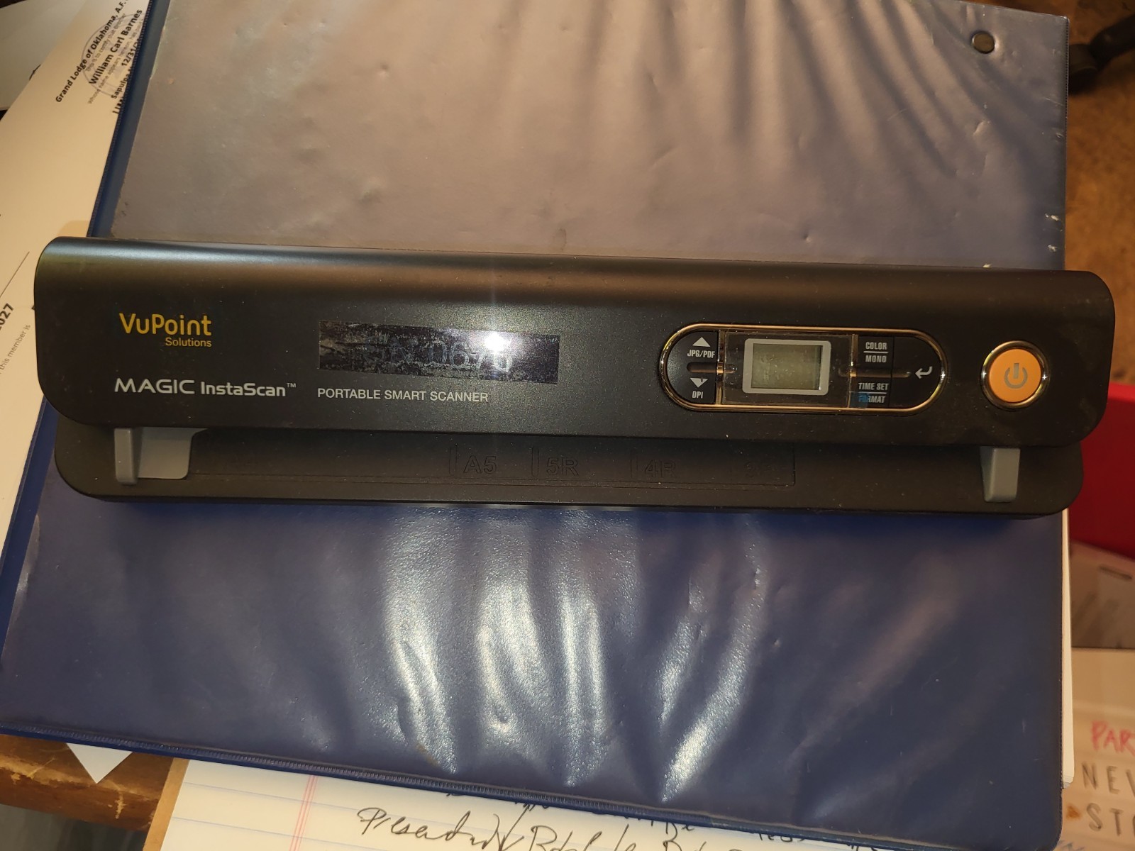 VuPoint Magic InstaScan Portable Smart Scanner PDS-ST420-VP 32GB Card, Tested