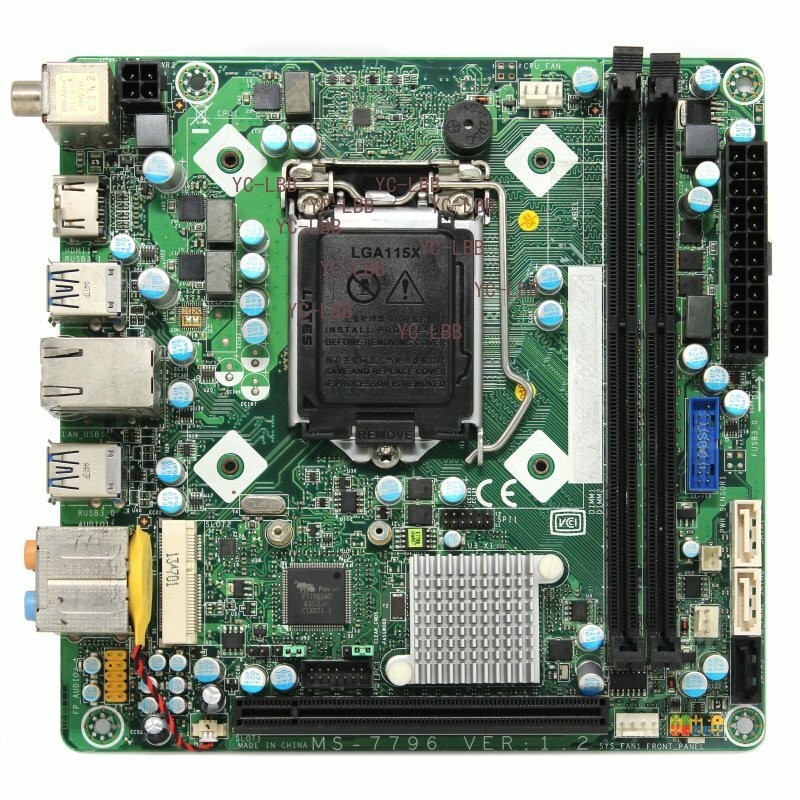 0PGRP5 For Dell Alienware X51 R2 MS-7796 ITX H87 1150 Pin Motherboard Tested