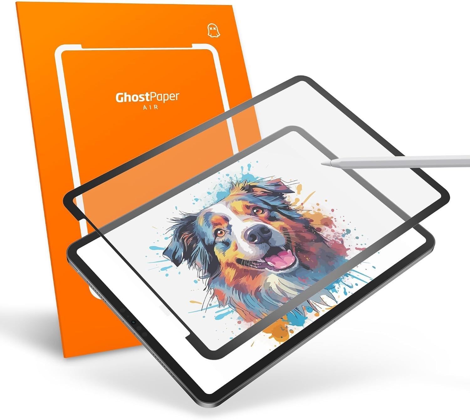 GhostPaper Air Premium Screen Protector with Paper Feel, Detachable for 10.9" iP