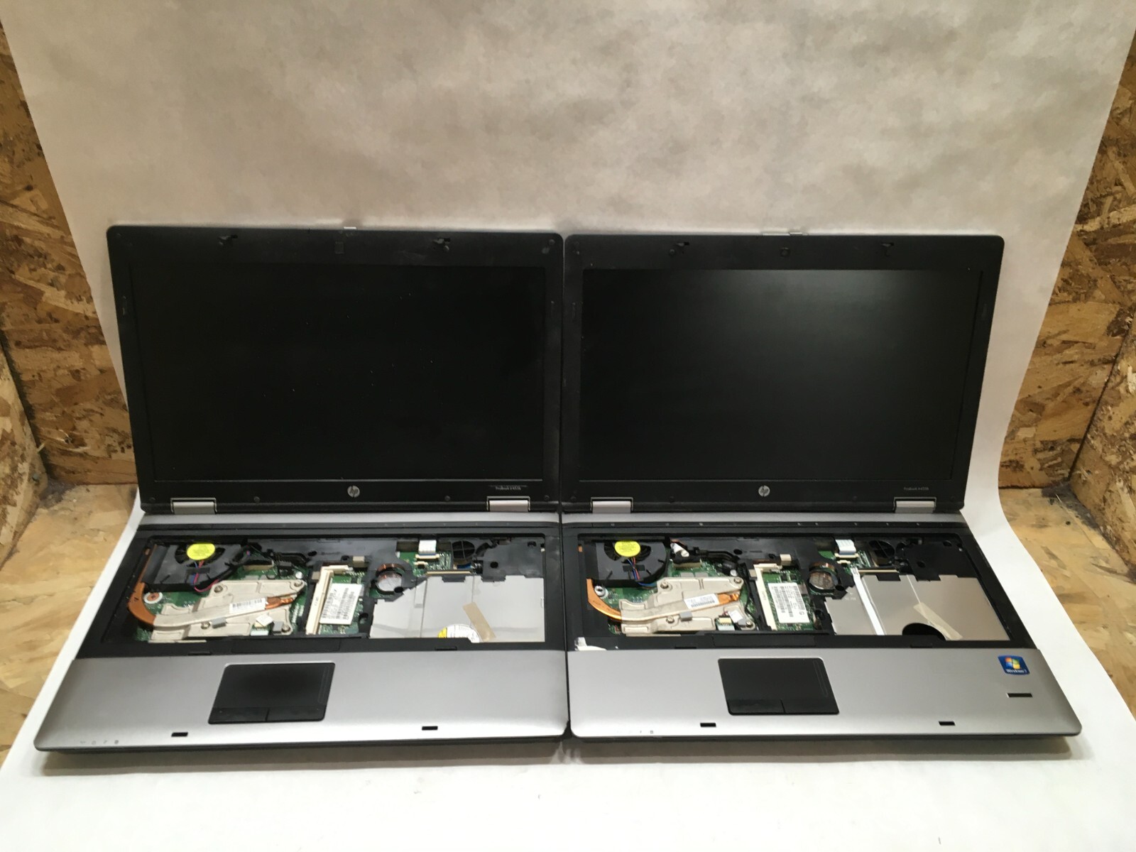 HP ProBook 6455b Lot of 2 AMD Phenom II No Ram Power Dead For Parts- FT