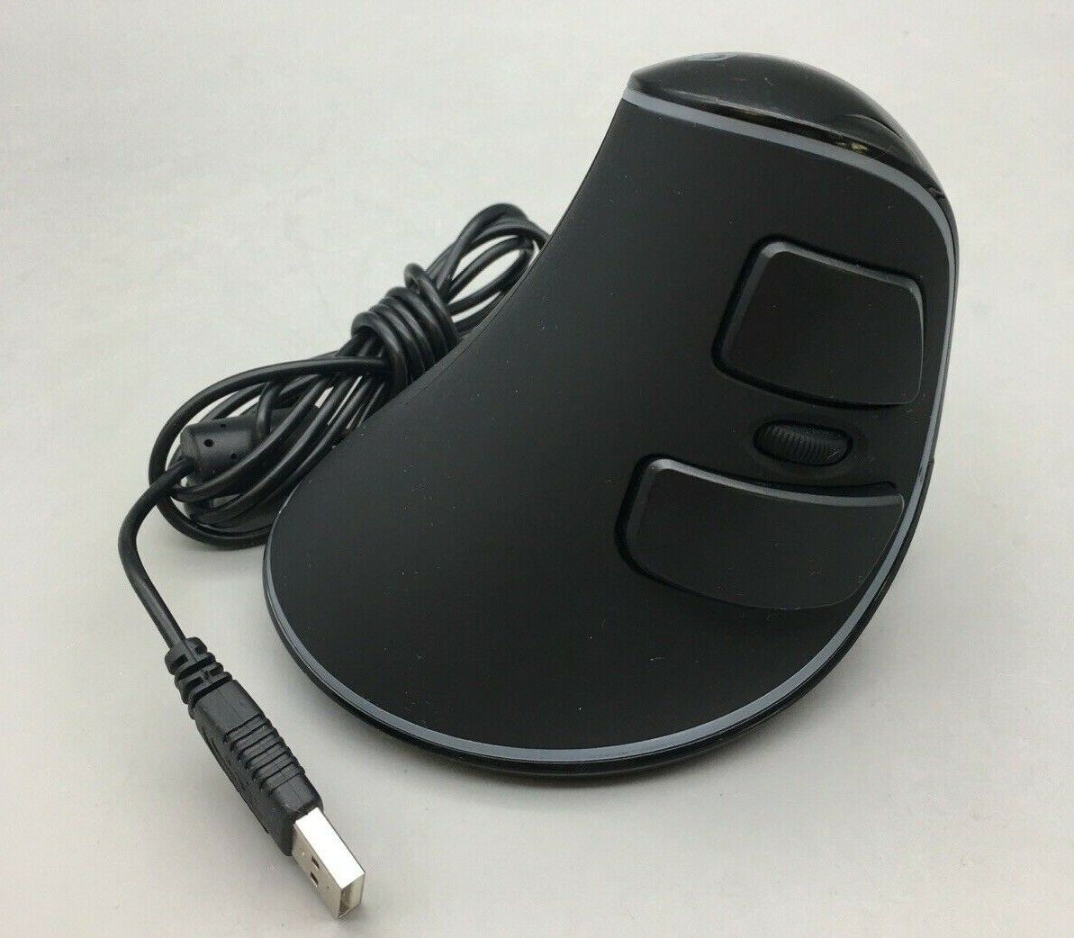 J-Tech Digital Ergonomic Vertical USB Mouse with Palm Rest - C06