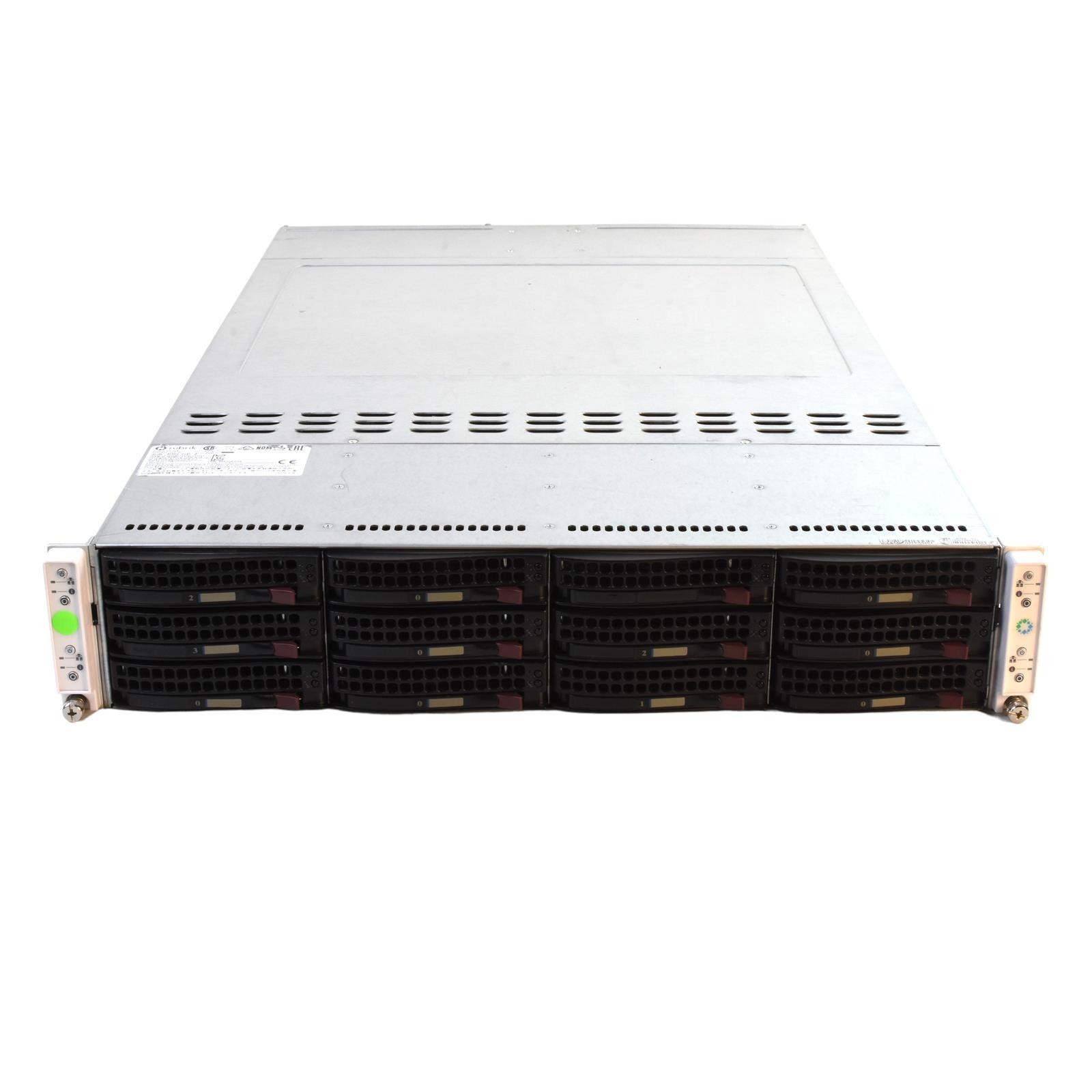 Rubric R348 Supermicro 6028TR-HTR 4-Node X10DRT-H Intel Xeon LGA2011v3 2U Server